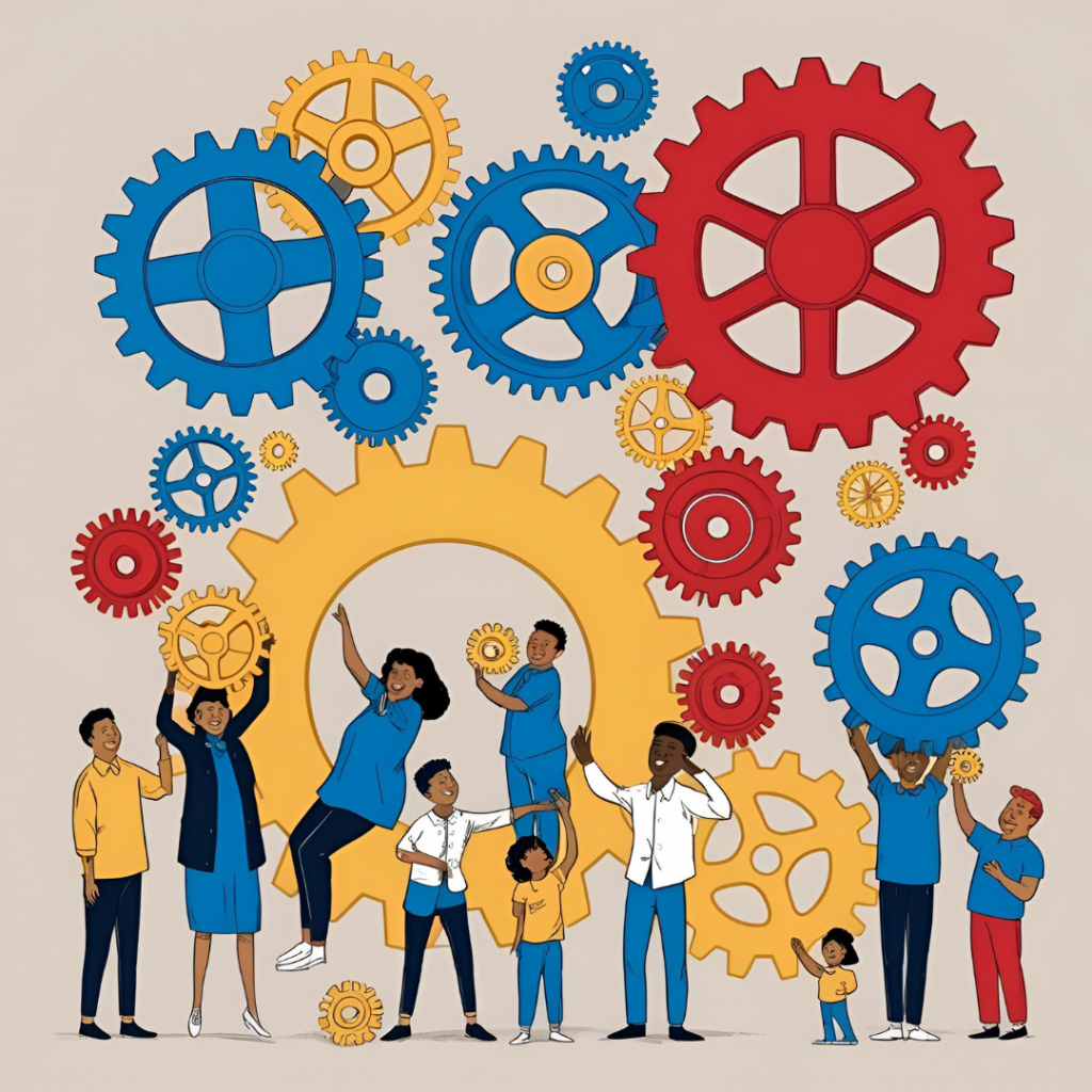 Die Zahnräder des Lebens